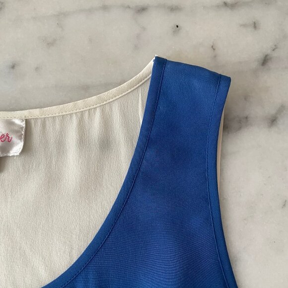 Parker Colourblock Silk Tank - Picture 9 of 13